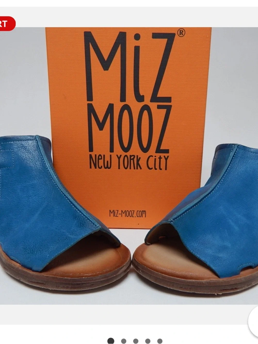 Miz Mooz sandals in denim color. Size 10 excellent condition!